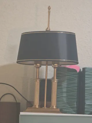 Lámpara de Mesa El Casco (M-660) - Bañada en Oro