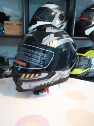Casco moto modular