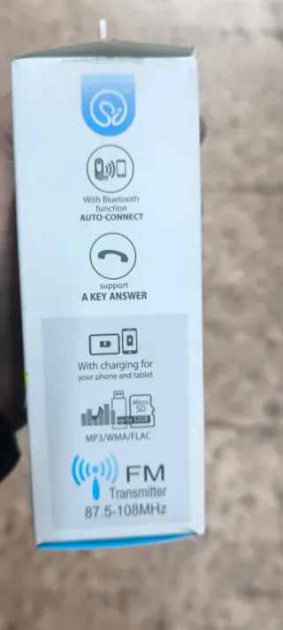 Bluetooth chiamate auto con radio FM