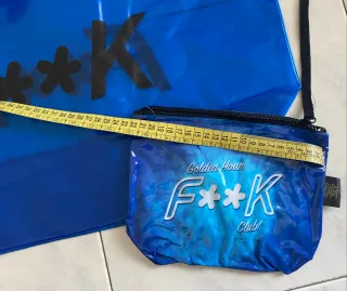 Borsa mare F**K + pochette