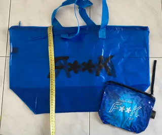 Borsa mare F**K + pochette