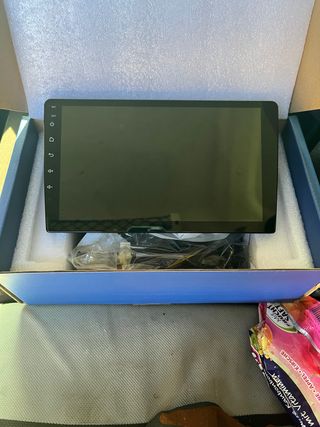 Radio Coche 2DIN Negra