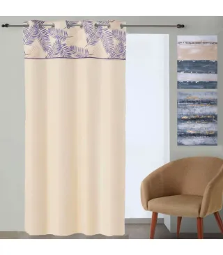 Cortina VERY 140*260cm (8anillas) 100% algodon