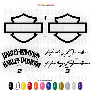 Kit Vinilos 2x Harley Davidson