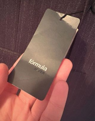 Americana oscura raya diplomática Sin usar.