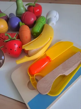 Cocinita de madera para niños