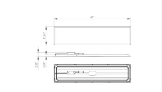 Panel LED Philips 34W