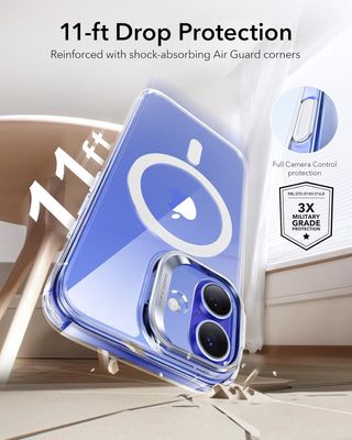 ESR Funda para iPhone 16, Compatible MagSafe, Fund