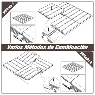 9 Baldosas Suelo Marrón 30x30 cm