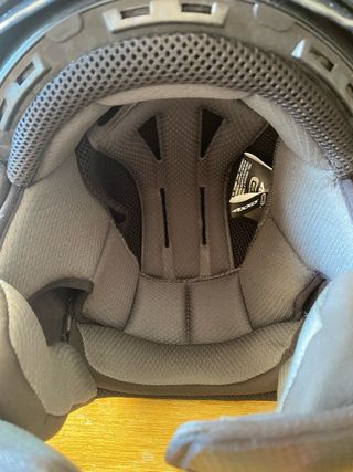 Casco Moto AXO Rosa Negro Talla L