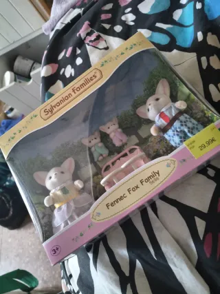 Familia Fennec Sylvanian Families 5696