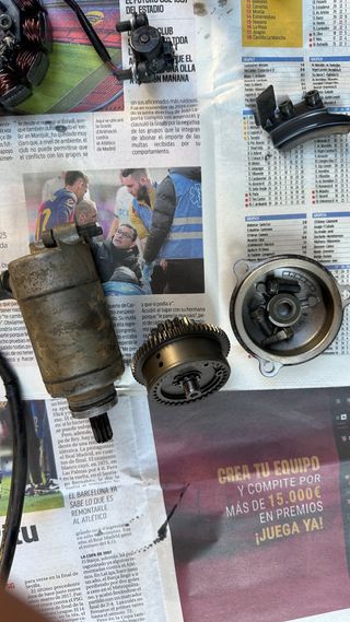 Motor de arranque Yamaha Wr 250f 2004