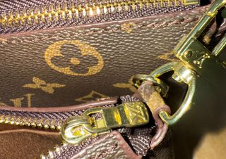 Bolso Louis Vuitton Marrón y Rosa