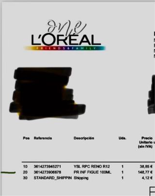 Agua de perfume  original