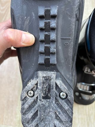 Botas de esquí infantiles negras 22,5cm