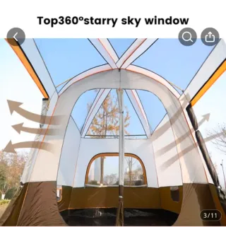 Tienda campaña 4 personas. Nueva sin estrenar.Caja