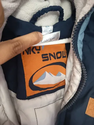 Mono de esquí infantil talla 10