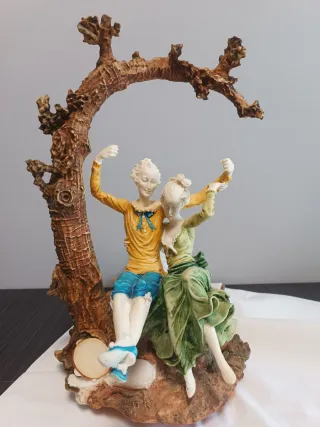 Figura decorativa de marmolina para pintar