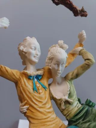 Figura decorativa de marmolina para pintar