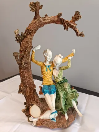 Figura decorativa de marmolina para pintar