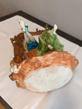 Figura decorativa de marmolina para pintar