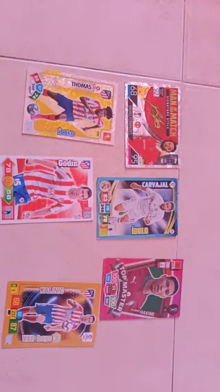 Colección Cartas Fútbol Jugadores