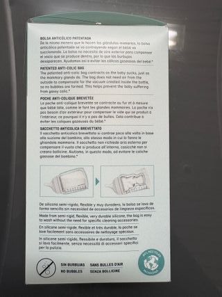 Biberón anticólicos Suavinex Zero.Zero 180ml