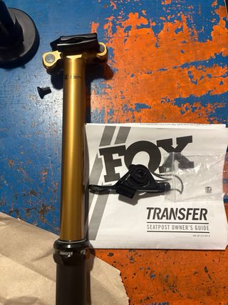 Tija Telescópica Fox Transfer 31.6mm sin estrenar
