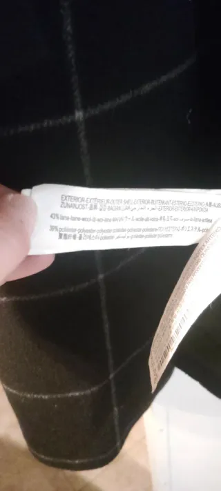 Abrigo paño Bershka oversized talla s URGE VENTA!