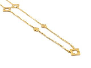 gargantilla oro 18k 22cm