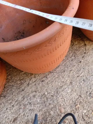 Macetas de barro - Varias