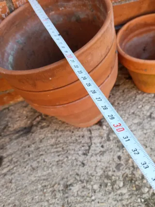 Macetas de barro - Varias