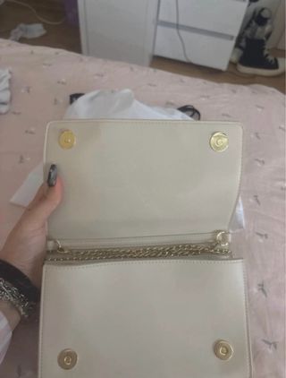 Borsa Love Moschino Beige Oro