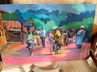 Pintura africana original