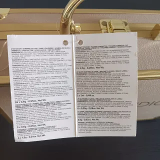 Maletín Maquillaje Magic Studio Beige/Dorado