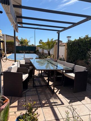 Conjunto Mesa Exterior 8 Sillas Jardín