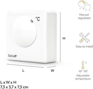 Garza - Termostato analógico para caldera y calefa