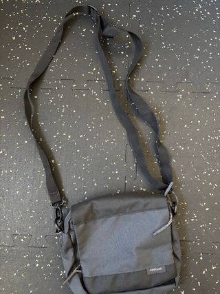 Bolso bandolera Forclaz negro/gris