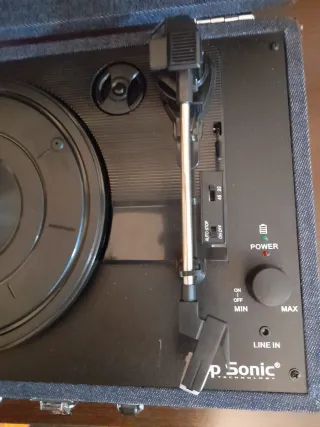 Tocadiscos portátil Sonic
