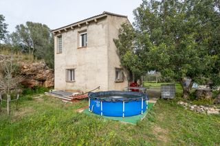Finca con casa de campo y agua de pozo comunitario