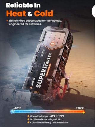 ANCEL BS200 - Arrancador de Batería