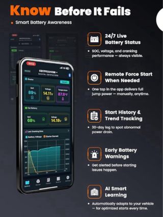 ANCEL BS200 - Arrancador de Batería