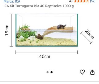 Tortuguera ICA 40cm x 19cm x 20cm