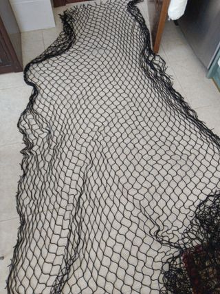 Red de pesca negra