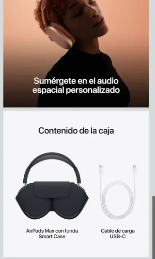 Apple AirPods MAX Auriculares inalámbricos