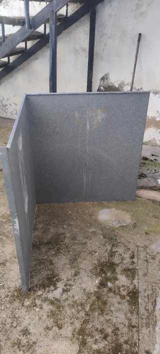 Chapa protectora acero inoxidable