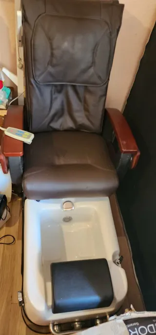 Sillon pedicura spa con hidromasaje y masaje d esp