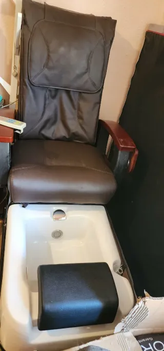 Sillon pedicura spa con hidromasaje y masaje d esp