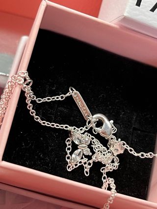 Conjunto Pandora Mariposa Plata