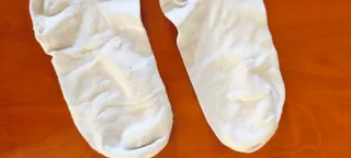 Medias Adidas color blanco y negro